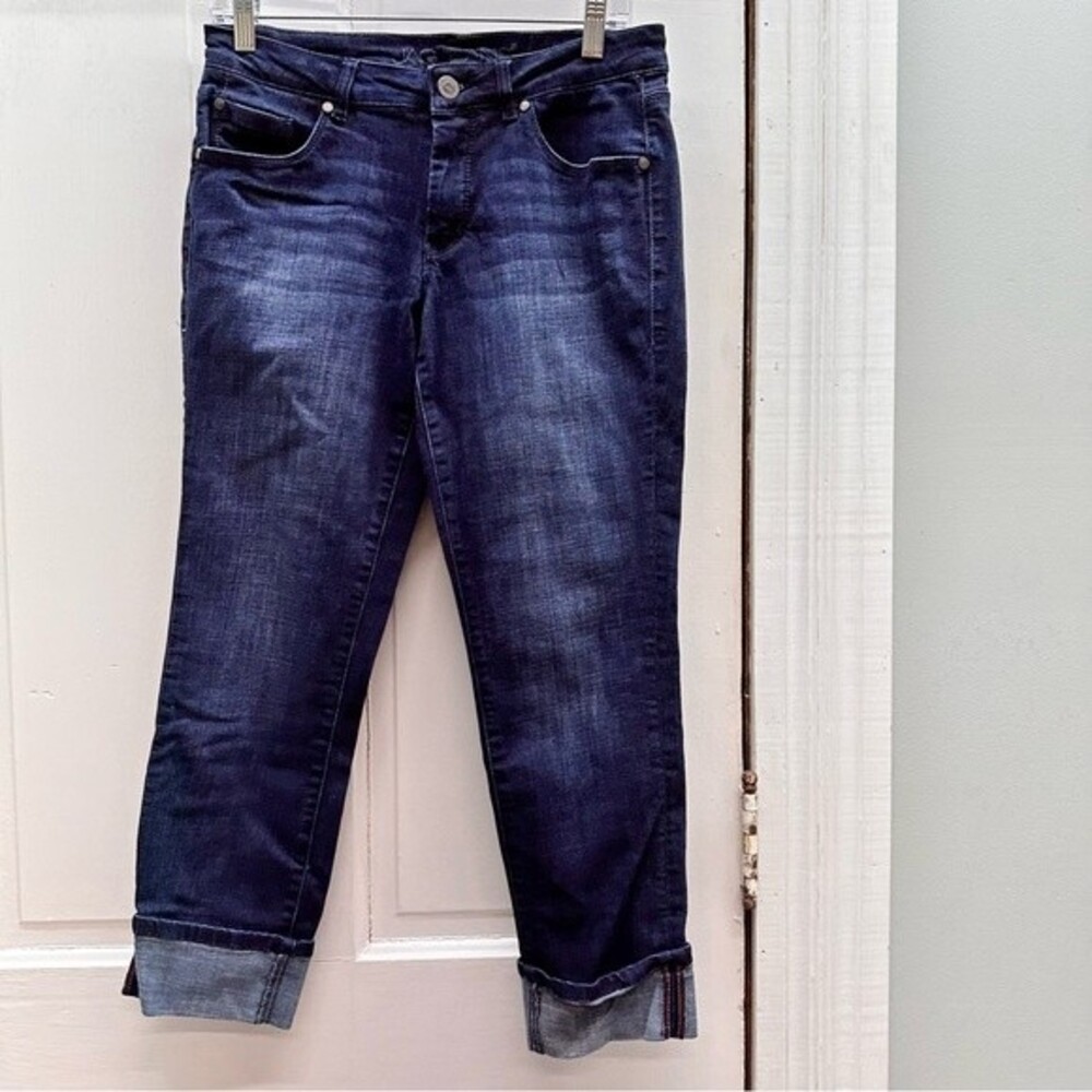 Jag Jeans skinny ankle jeans women's 6 fold over cuff on bottom
